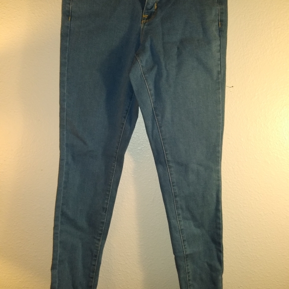 Mid-rise skinny jeans denim size 26 power stretch - Picture 6 of 7